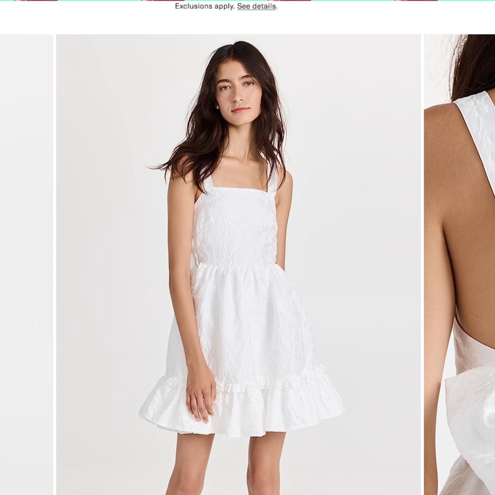 White Sister Jane Dress size S!